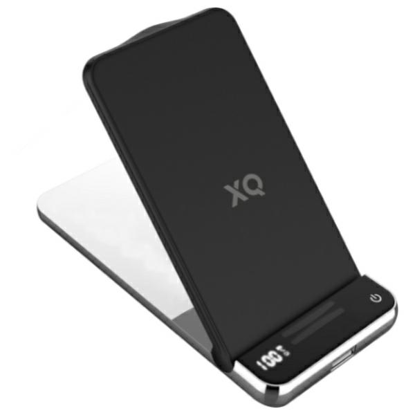 XQISIT 6000mAh Inductive Power Bank Premium Wireless Stand black 37977